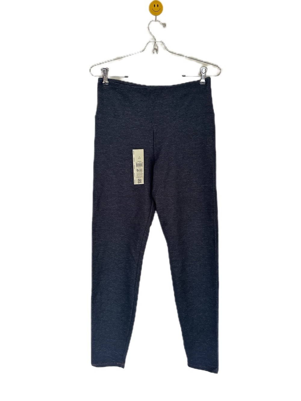 🔥NOBO Charcoal Black High-Waist Stretch Leggings😎